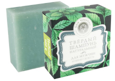 Твердый шампунь "Активная свежесть" Мануфактура Дом природы, 90г