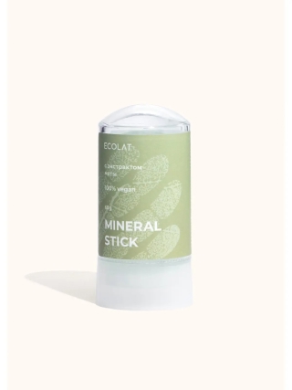 Натуральный кристаллический дезодорант для тела с экстрактом мяты, 60 г