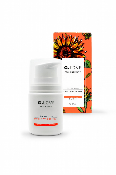 Крем обновляющий для лица "Sunflower Retinol" G.Love, 50 мл