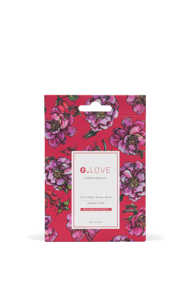 Подарочный набор масок для лица "Honey Rose" G.love, 2 саше