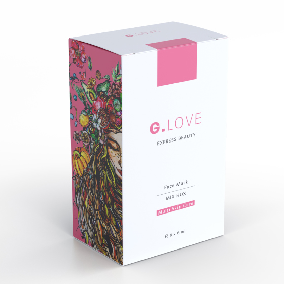 Набор масок для лица "Mix box" G.Love, 8 саше по 6 мл