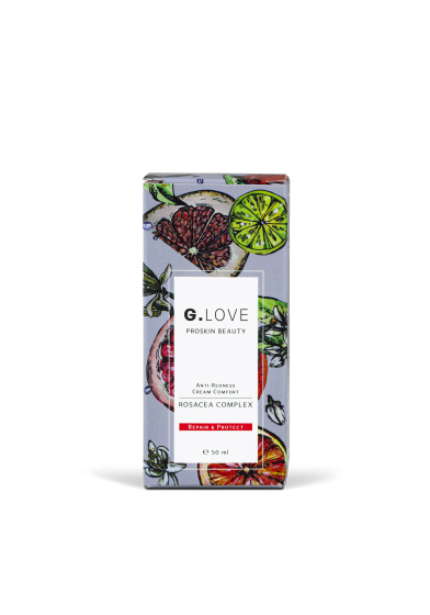 Успокаивающий крем-комфорт для кожи с розацеа и куперозом "ROSACEA COMPLEX" G.Love, 50 мл