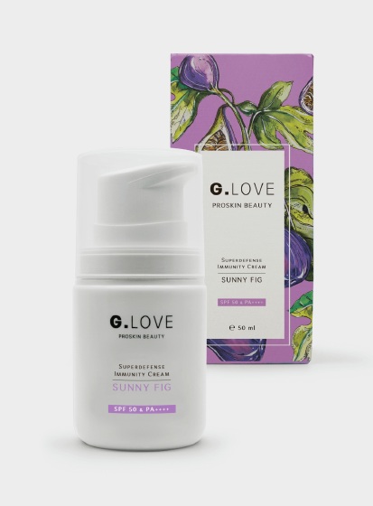 Защитный иммуномоделирующий крем для лица "Sunny Fig" G.Love SPF 50 & PA++++, 50 мл