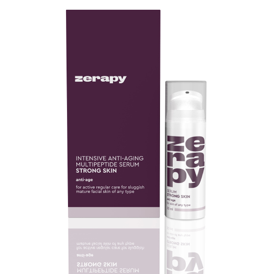 Сыворотка для лица мультипептидная антивозрастная "STRONG SKIN" Zerapy, 30 мл