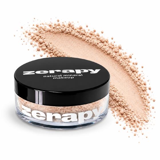 Минеральная тональная пудра "Крем-карамель"  Zerapy, 10 г